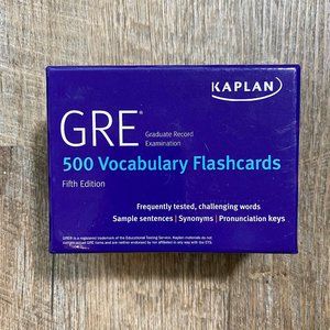 Kaplan fifth edition, GRE Vocabulary Flashcards